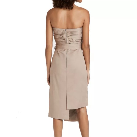 Rohk Cotton Twist Front Trench Dress size US6-8 - Picture 4 of 16